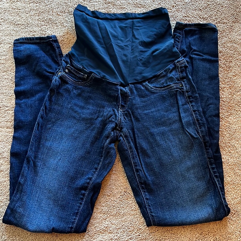 AG maternity skinny jeans sz 26